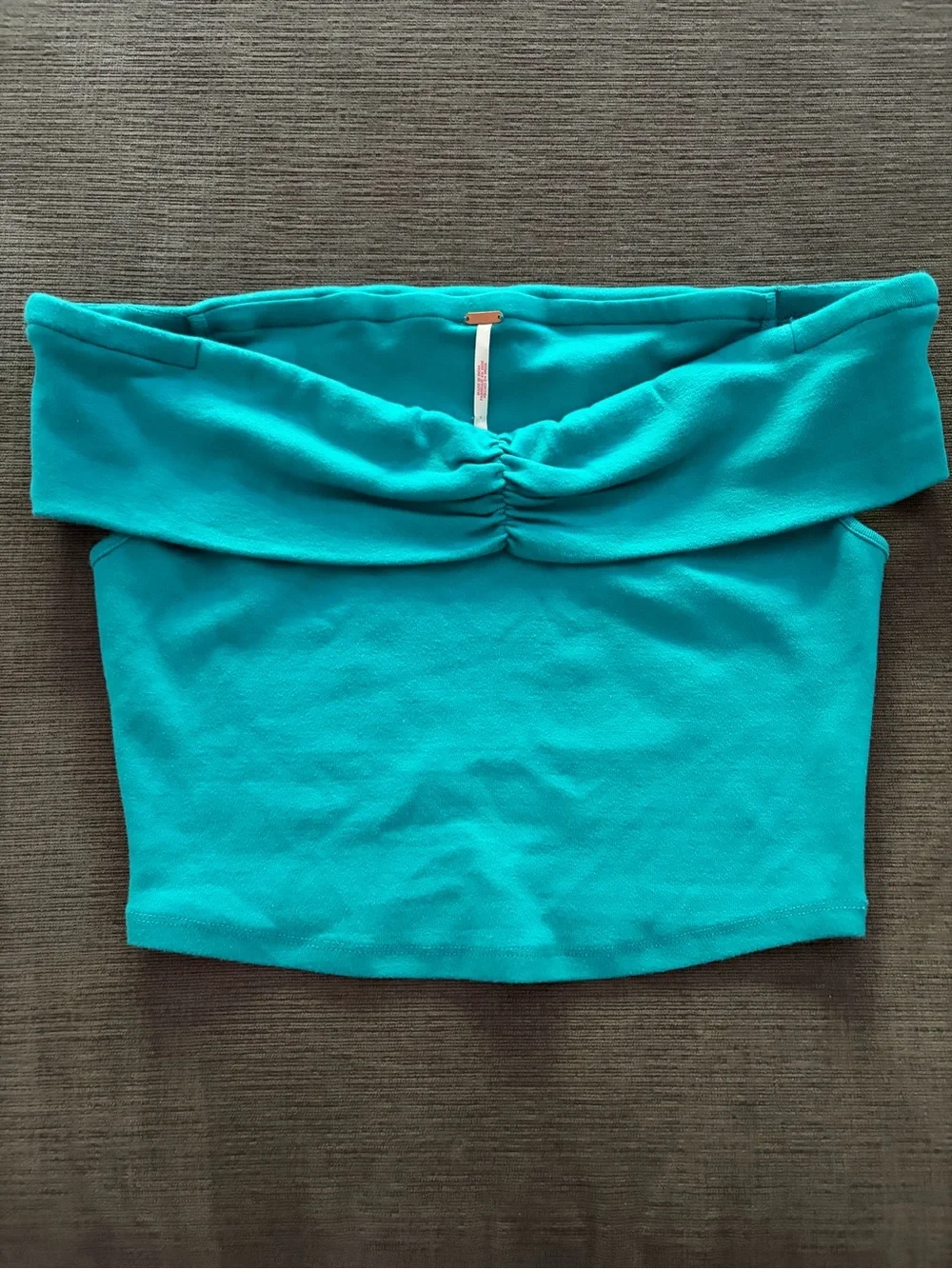 Free People Cooler in Capri Teal Top NWT Size XS